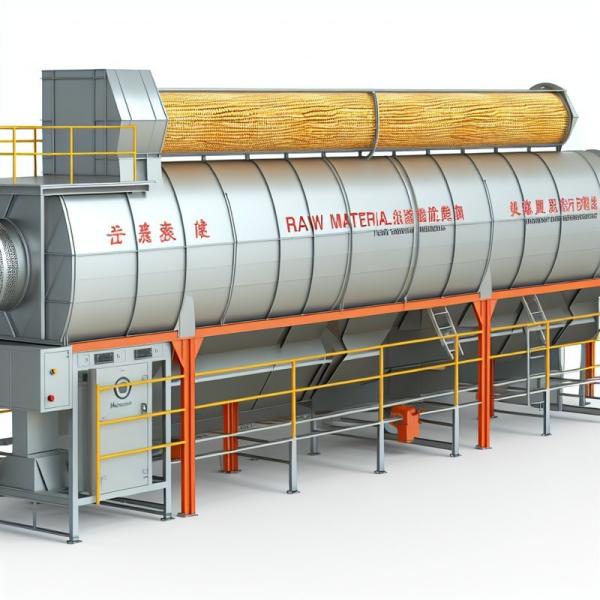 Corn Dryer Machine 100-1000 T/D for Food Processing Industries