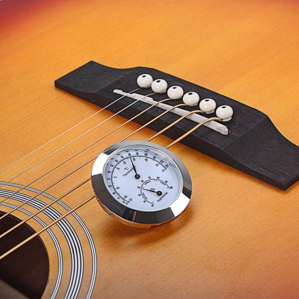 Профессиональный термометр для гитары для скрипки, инструмент для измерения влажности