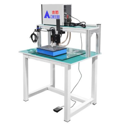 High Precision Pneumatic Multi Pulse Semi-Automatic Gantry Lithium Battery Spot Welding Machine