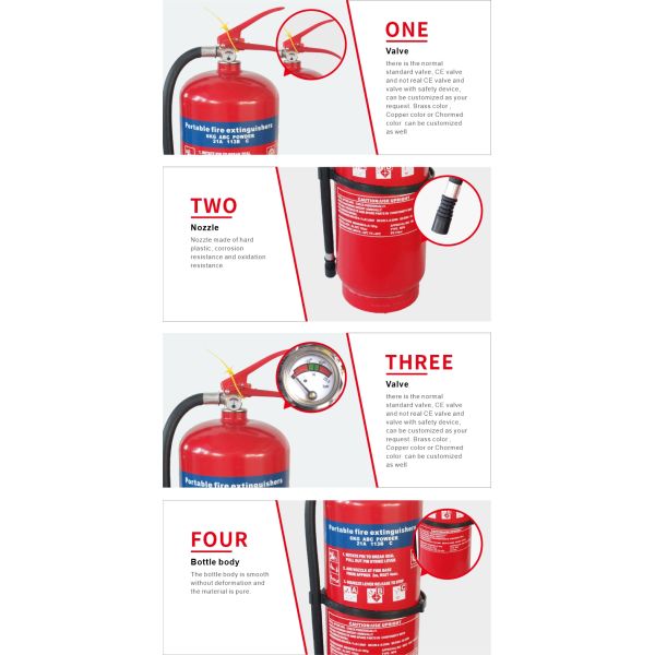 Portable Dry powder fire extinguisher (Stored Pressure) Marine fire extinguisher