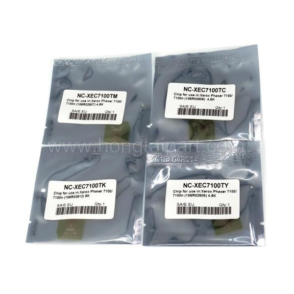 Toner Cartridge Chip For Xerox phaser 7100 7100N (106R02606 106R02607 106R02608