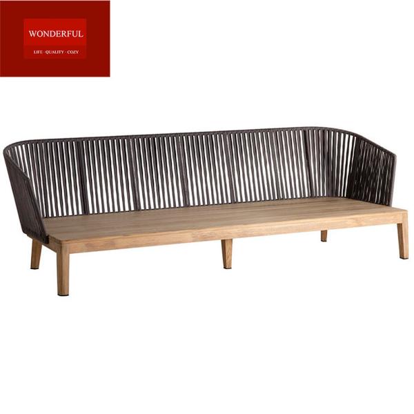 Outdoor Patio Furniture Set with Latest Design Garden Weatherproof Rope Garden Sofa