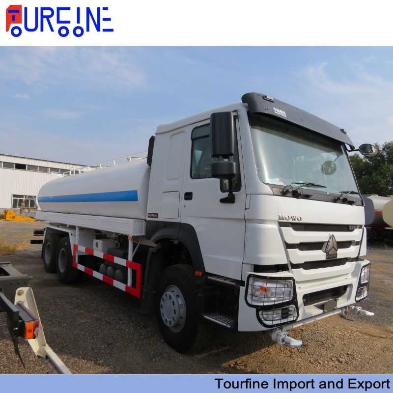 20000L 25000L Water Bowser Truck For Drinking Water Transport & Road Spraying