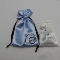 Ficelle colorée de ruban de sac de cordon de satin pour le cadeau de savon fait sur commande
