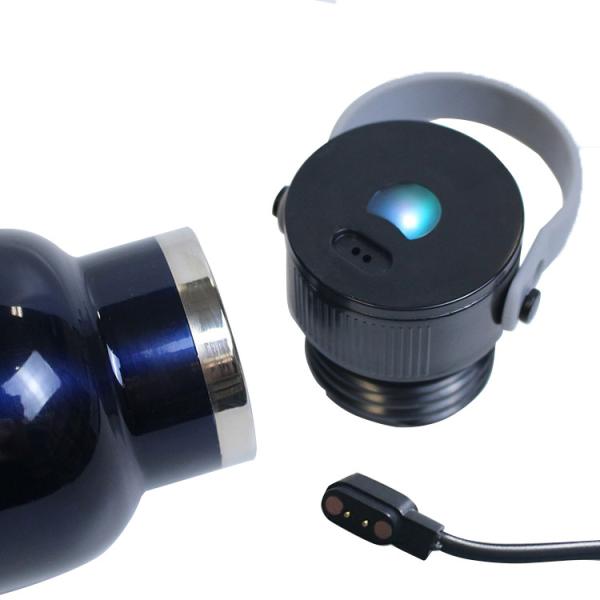 Gobelet isotherme en acier inoxydable stérilisé aux ultraviolets (UV) personnalisé, avec poignée, pour sports de plein air, bouteille à large ouverture, gobelet isotherme stérilisé par le fabricant