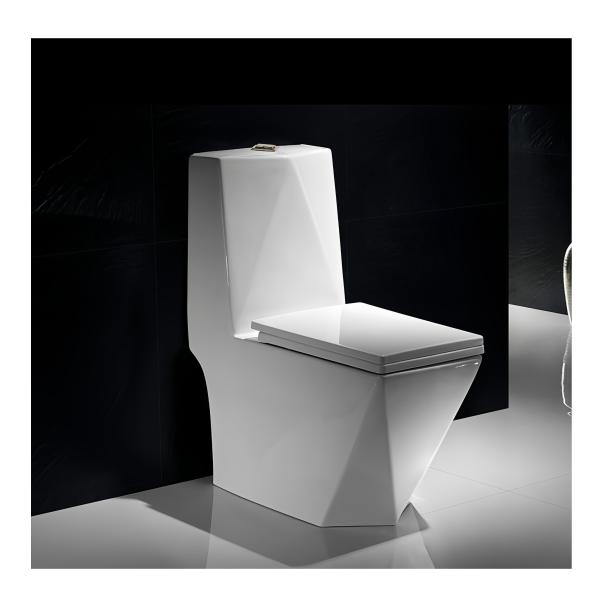 Ceramic Toilet Seat Sets and Sink Bathroom with Traditional Design Style Water Closet