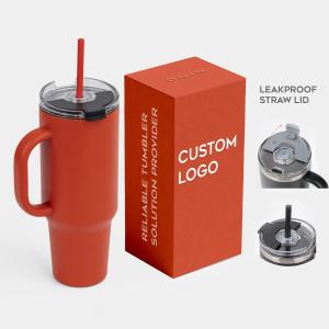 OEM ODM quencher copos de aço inoxidável vácuo viagem caneca 40oz tumbler com al