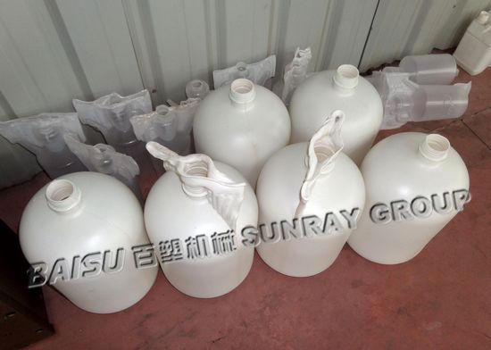 5 Gallon Water Bottle Bottle Molding Machine , 88.5 KW Power Plastic Molder Machine SRB80