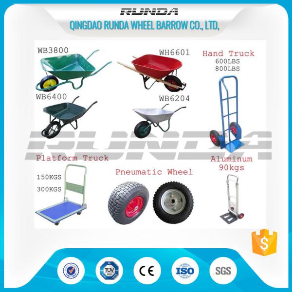 Telescopic Heavy Duty Hand Trolley Double Wheels Powder Coating Steel Tube 200kg