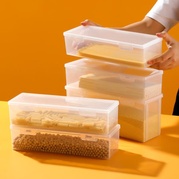 Sustainable Household Simple Large-Capacity Translucent Sticky Note Flip Storage Box Square Card Accessories Stationery Desktop Storage Box With Lid