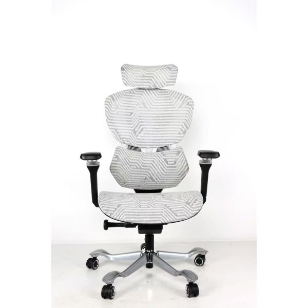 High Back Ergonomic Office Mesh Chair Racing Chair Black with 5D Armrest