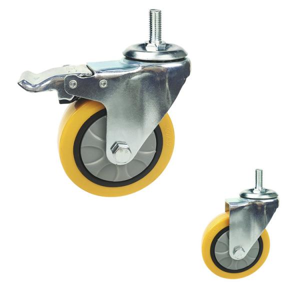 OEM 4 Industrial Medium Duty Casters With Bearing Covers