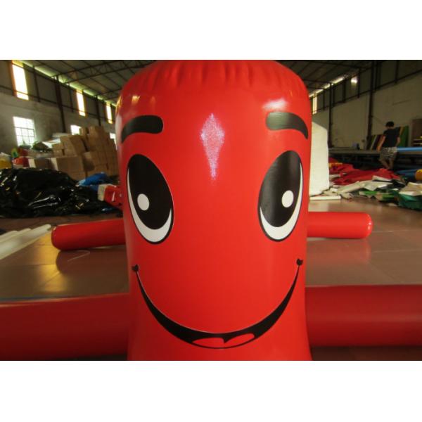 Мультфильм котика меха ягнится вода Инфлатаблес 5 кс 1м, клоун крупного плана препятствий парка атракционов воздухонепроницаемый игрушки бассейна