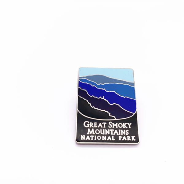 Fashion Custom Enamel Pin Badges , Engraved Brass Lapel Pins For Promotional