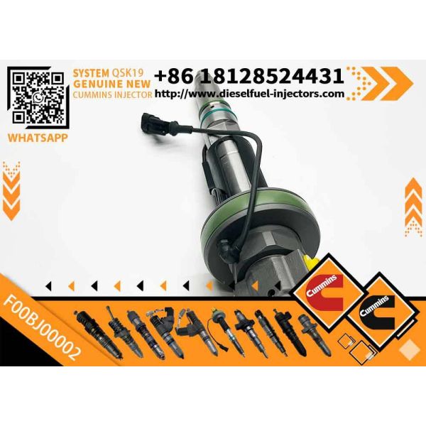 High Quality Diesel Common Rail Fuel Injector Diesel Injector F00BJ00000 F00BJ00001 Fuel Injector for QSK19 2867147 2882077