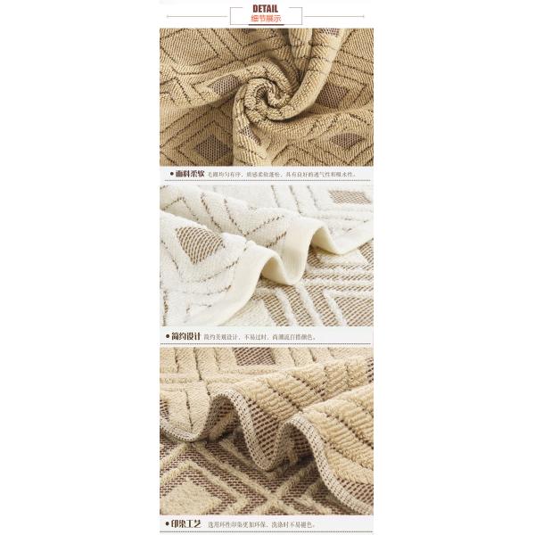 Home Spa 35*75 Size Luxury Embroidered Striped Pattern Bath Towel Set for Hotel Towels