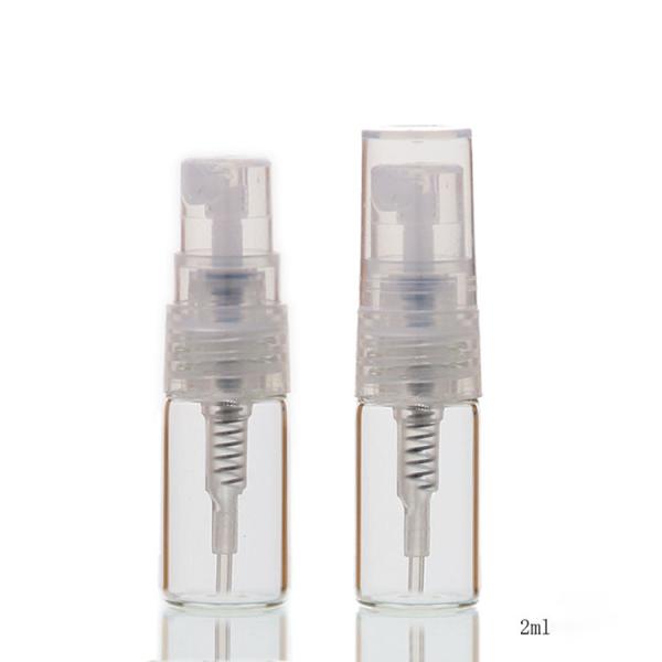 Tubos de ensaio plásticos descartáveis do perfume do tamanho da amostra, K1209 Mini Perfume Bottle Nontoxic