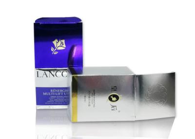 Anti Scratch Glossy Paper Foil Stamped Gift Boxes For Make Up Product Packaging