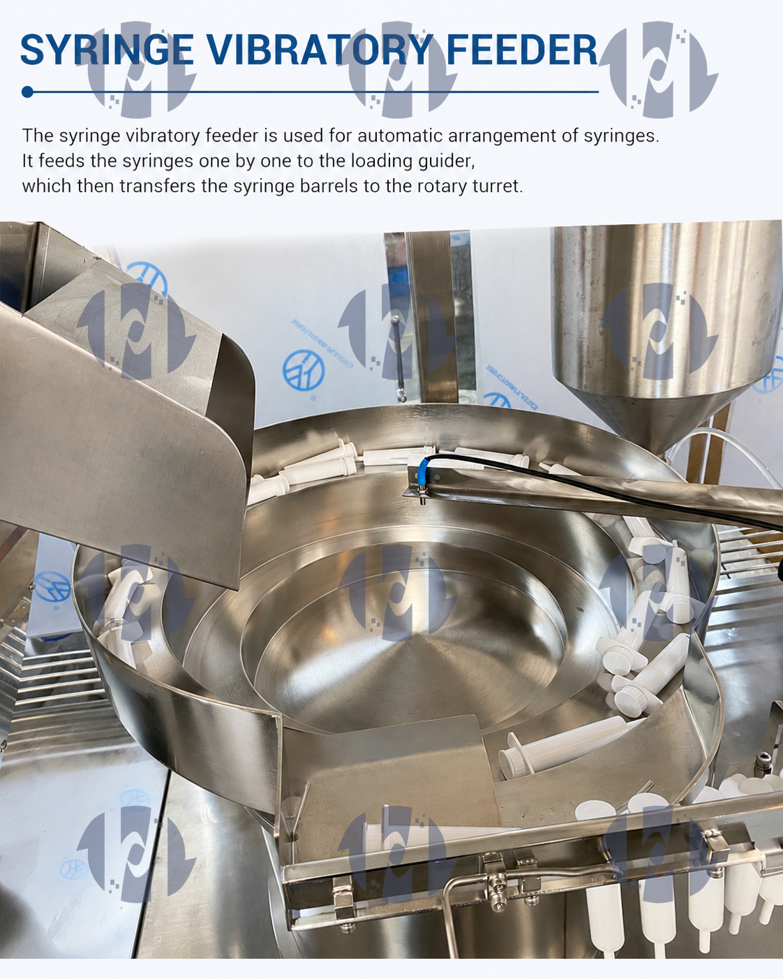 Fully Auto 380V Syringe Injector Filling Machine
