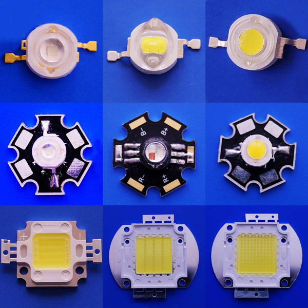 30W СИД наивысшей мощности RGB полного цвета 45 mil с r 620nm - 630nm, g 520nm - 530nm, B460nm - 470nm
