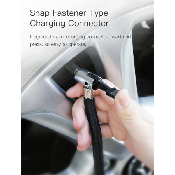 Emergency Light Function Included Portable Air Pump for Car Tire Inflators