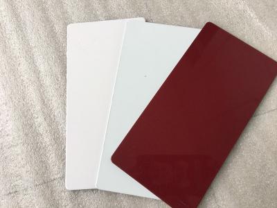 Materiais compostos de alumínio do revestimento da parede exterior da folha da pintura NANO de PVDF