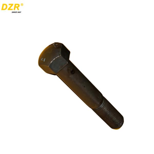 High Strength Black Hex Head Bolts No.3t8580 Hot Punch For Excavator Undercarriage Parts