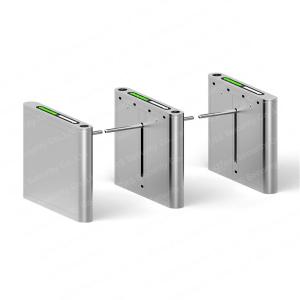 Face Recognition Access Control Turnstile Gate Drop Arm Barrier Gate