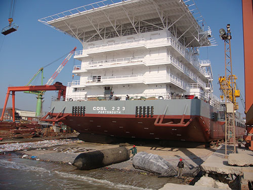 Воздушные подушки взрывозащищенного корабля воздушных подушек морского спасения имущества 10 слоев запуская