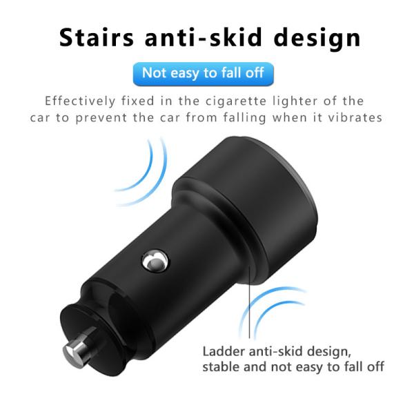 FQC18-1 Dual QC3.0 USB CAR CHARGER  Universal Compatible USB CAR CHARGER for all electronics cheap price
