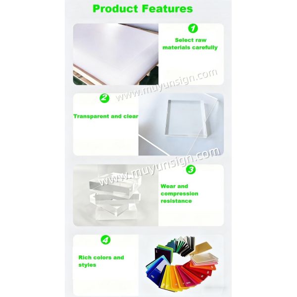 White Craft Paper Protective Cutting Acrylic Plexiglass Plastic Sheet Table Tops