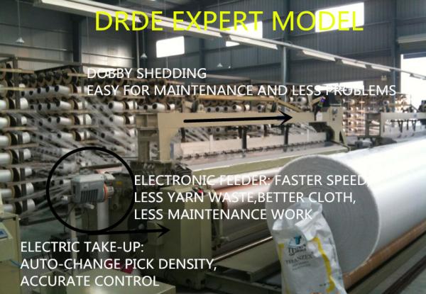 SD6122 HYDRAULIC LOOM FOR WEAVING WEED BARRIER FABRICS AT HIGH SPEED