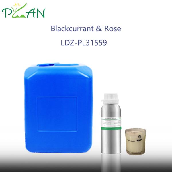 Arôme de parfum artificiel de cassis et de rose pour bâtonnets de roseaux et diffuseur