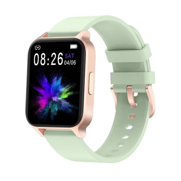 240*295 1.65inch Square Shape Smartwatch with 304 Stainless Steel Clasp