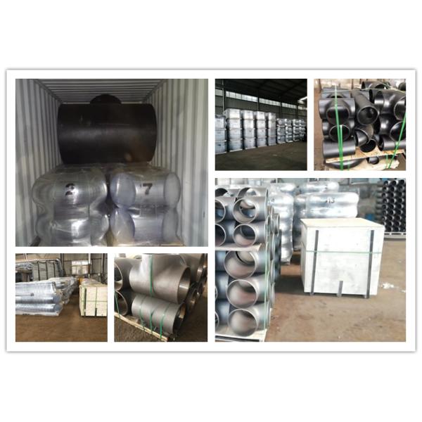 Sch40 Smls Equal Tee Carbon Steel Butt Weld Pipe Fitting 24inch