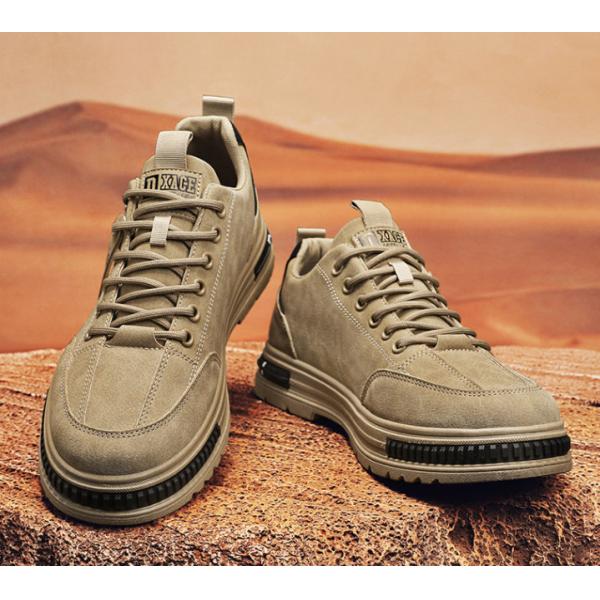 Breathable Men Casual Shoes Synthetic leather Upper Rubber Sole Men Sports Shoes
