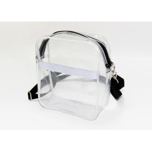 Clear Transparent Messenger Crossbody Bag Detachable Strap For Guys