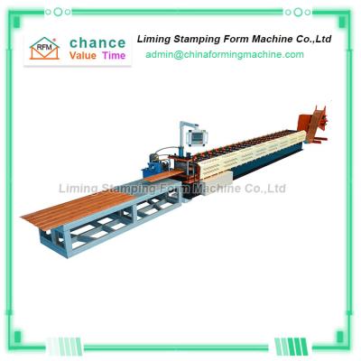 PPGI Standing Seam Panel Machine , 380V Wall Cladding Machine