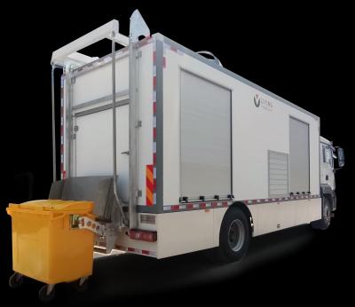Solid Medical Hazardous Waste Truck Treatment Vehicle Sterilization Truck