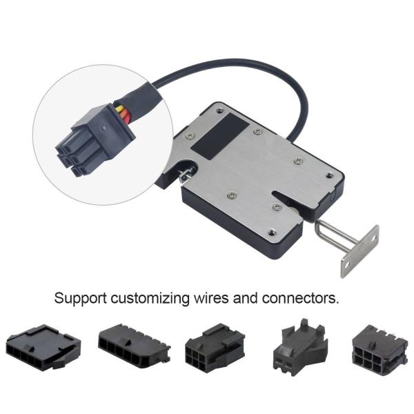 Stainless Steel 12V 24V 1.2A Electromagnetic Cabinet Lock