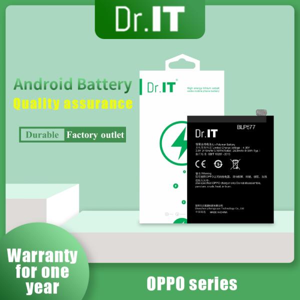 Rechargeable BLP577 OPPO Phone Battery 2500mAh 3.85V Gold Plated Surface