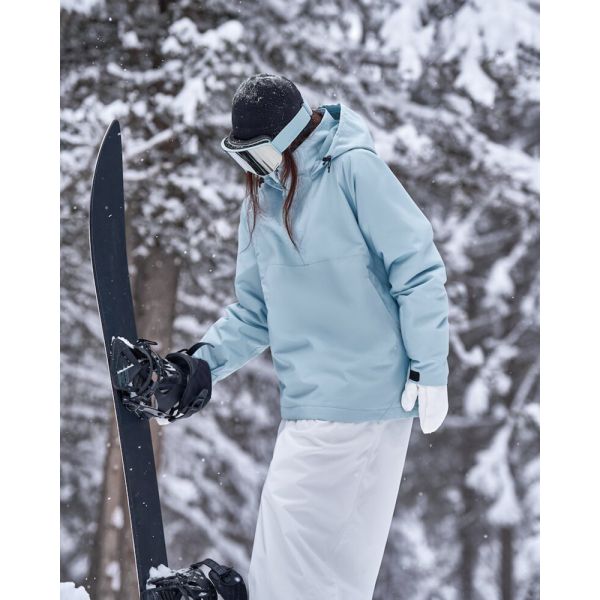 Custom OEM Couple 3L Waterproof Snowboard Ski Jacket Winter Warm Ski Sweatshirt