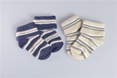 Anti Bacterial Knitted Colorful Cotton Baby Socks With Odor Resistant Material