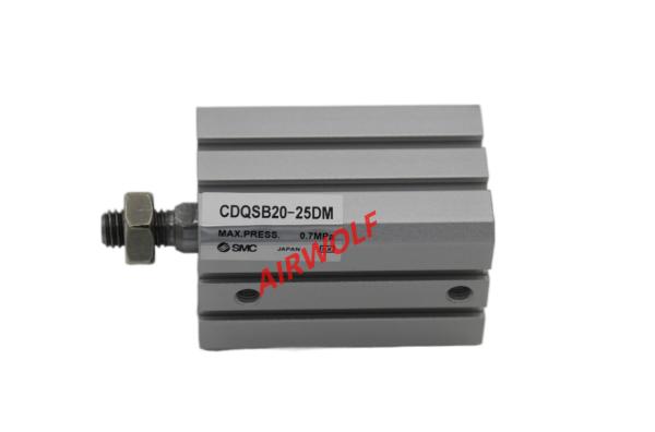 Cilindro pneumático compacto ativo 0,15 do dobro de SMC CDQSB20-25DM - 0.8Mpa