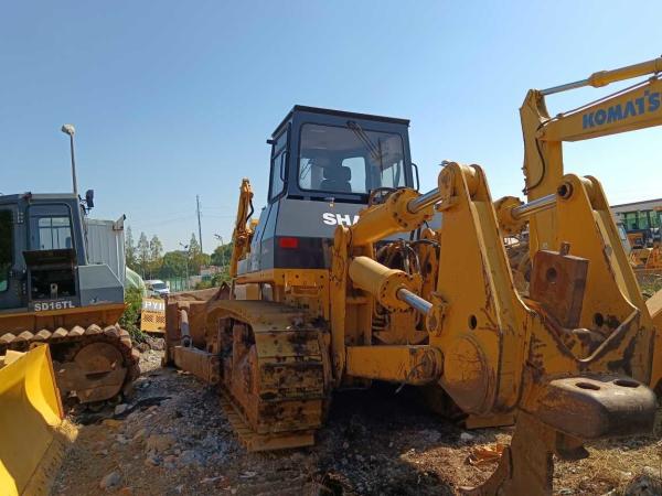 Refurbished SHANTUI SD32 Crawler Bulldozer com 185 hp Powershift Transmission