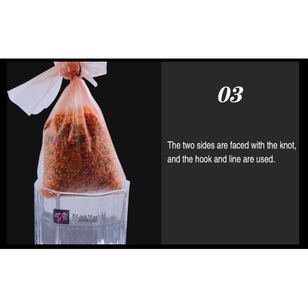 Рыбная ловля затравливает толщину 35um-40um расстворимой в воде сумки 7 x 15cm Dissolvable