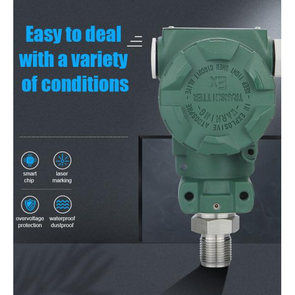 Customized Support Explosion-proof Pressure Transmitter 4-20mA 1/2 Thread Connection