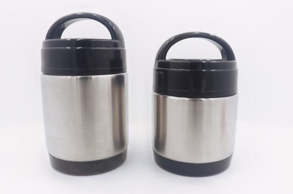 1.4L New arrival stainless steel keep hot food container 3 compartment vacuum lunch box