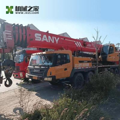 Guindastes de caminhão de segunda mão de 75 toneladas Sany STC75 guindaste móvel de caminhão de segunda mão