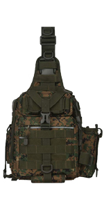 Fishing Backpack With Rod Holder Fishing Tackle Bag Fishing Gear Bag, Outdoor Camouflage Tactical Bag Fishing Bag